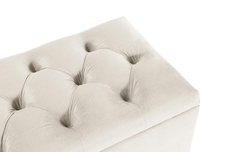 Sängynpäätyarkku Torsö Sametti - Beige - Huonekalut - Sänky - Sängyn lisävarusteet & sängynpäädyt - Makuuhuoneen säilytys - Sängynpäätylaatikko