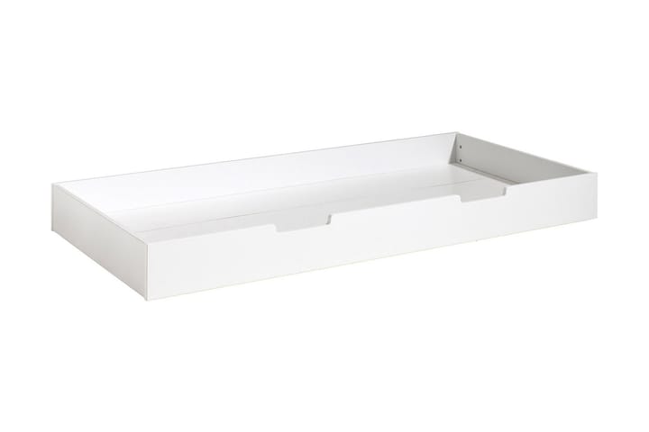 Sänky Vestkinde 199 cm - Valkoinen - Makuuhuoneen säilytys - Sänkylaatikko