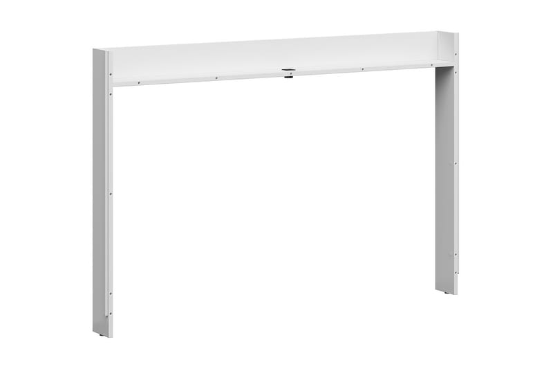 Sänkykisko Vaduvieco 12x138 cm USB:llä - Luonnonväri/Valk korkeakiilto - Huonekalut - Sänky - Sängyn lisävarusteet & sängynpäädyt - Makuuhuoneen säilytys