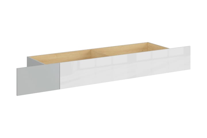 Sänkylaatikko Hagelsrum 200 cm - Valkoinen - Makuuhuoneen säilytys - Sänkylaatikko