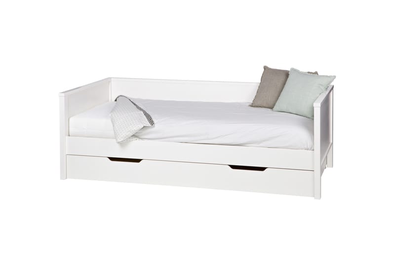 Sänkylaatikko Sparrow  94x198 cm - Valkoinen - Huonekalut - Sänky - Sängyn lisävarusteet & sängynpäädyt - Makuuhuoneen säilytys