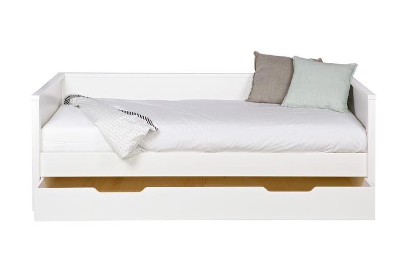 Sänkylaatikko Sparrow  94x198 cm - Valkoinen - Huonekalut - Sänky - Sängyn lisävarusteet & sängynpäädyt - Makuuhuoneen säilytys