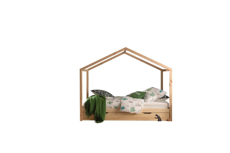 Talo sänky ilman aitaa ja laatikkoa Dallas 90x200 cm Luonnollinen - Luonnollinen - Huonekalut - Sänky - Sängyn lisävarusteet & sängynpäädyt - Makuuhuoneen säilytys