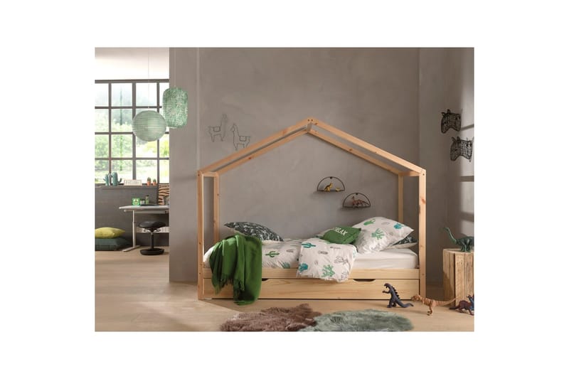 Talo sänky ilman aitaa ja laatikkoa Dallas 90x200 cm Luonnollinen - Luonnollinen - Huonekalut - Sänky - Sängyn lisävarusteet & sängynpäädyt - Makuuhuoneen säilytys