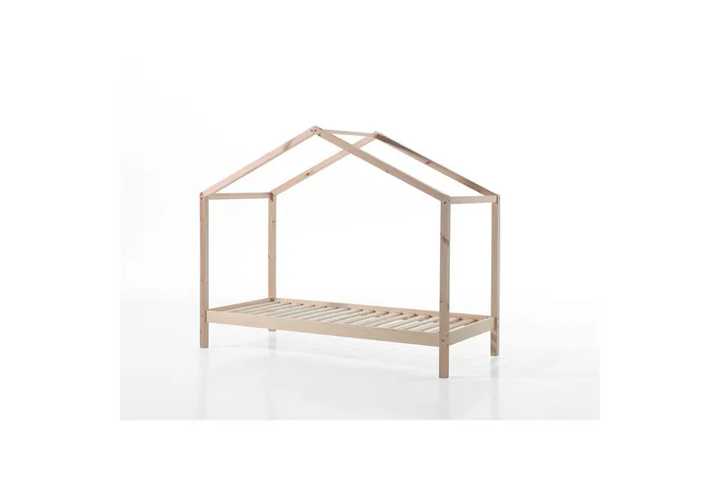 Talo sänky ilman aitaa ja laatikkoa Dallas 90x200 cm Luonnollinen, Luonnollinen