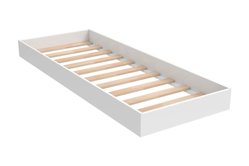 Vuodevaatelaatikko Franz 20x180x75 cm Valkoinen - Kiteen Huonekalut - Huonekalut - Sänky - Sängyn lisävarusteet & sängynpäädyt - Makuuhuoneen säilytys