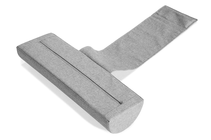 Niskatyyny päätyyn Vaaleanharmaa - Huonekalut - Sänky - Sängyn lisävarusteet & sängynpäädyt