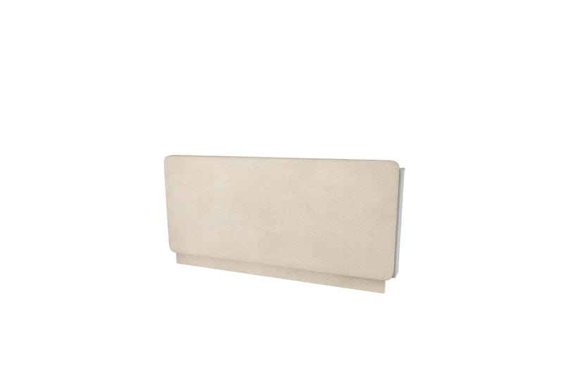 Rauk Pääty 150 cm - Beige/Harmaa - Huonekalut - Sänky - Sängyn lisävarusteet & sängynpäädyt - Sängynpääty