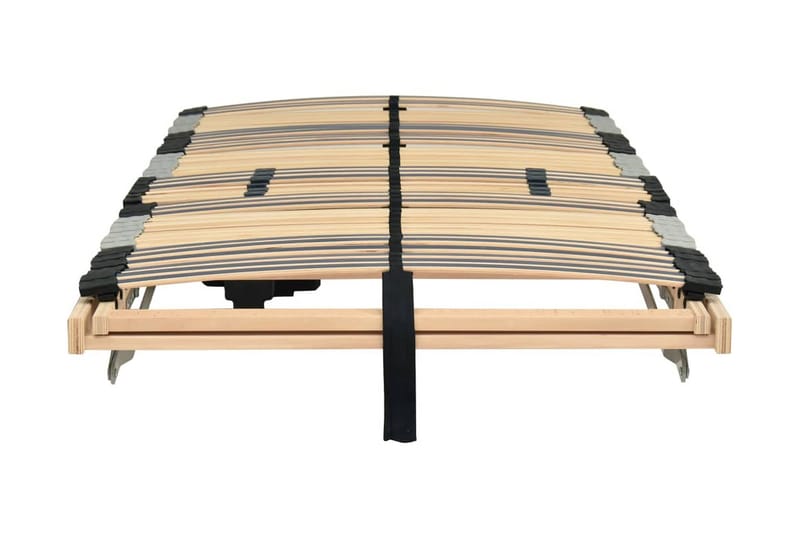 Sähkökäyttöinen sälepohja 42 sälettä 7 vyöhykettä 80x200 cm - Ruskea - Huonekalut - Sänky - Sängyn lisävarusteet & sängynpäädyt - Sälepohjat