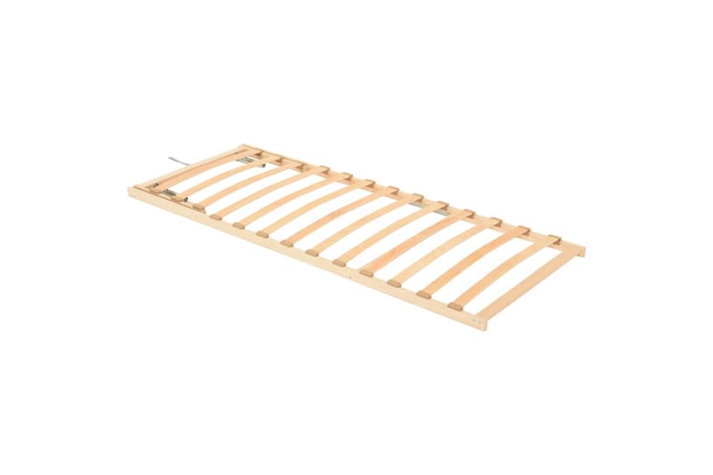 Sängyn sälepohja 13 sälettä säädettävä yläosa 70x200 cm - Ruskea - Huonekalut - Sänky - Sängyn lisävarusteet & sängynpäädyt - Sälepohjat
