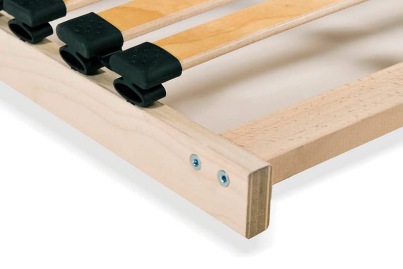 Sängyn sälepohja 28 säleellä 7 osaa 100x200 cm - Ruskea - Huonekalut - Sänky - Sängyn lisävarusteet & sängynpäädyt - Sälepohjat
