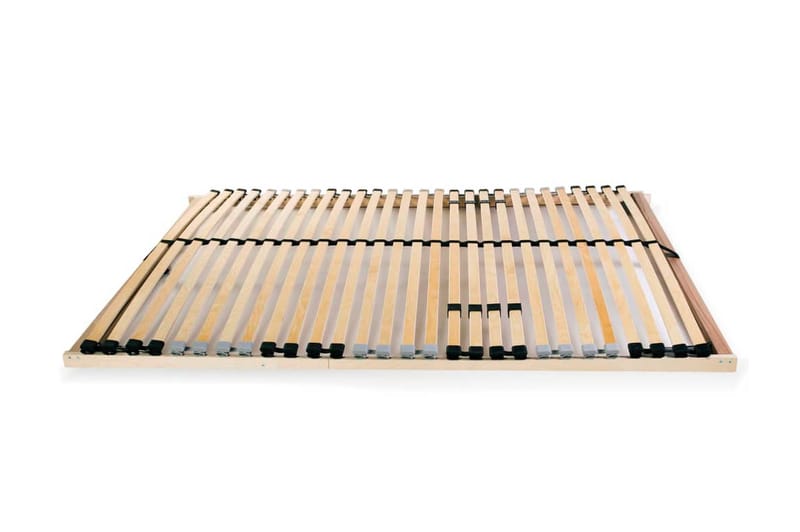 Sängyn sälepohja 28 säleellä 7 osaa 140x200 cm - Ruskea - Huonekalut - Sänky - Sängyn lisävarusteet & sängynpäädyt - Sälepohjat