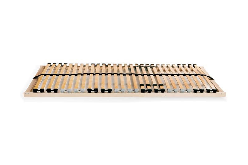 Sängyn sälepohja 28 säleellä 7 osaa 90x200 cm - Ruskea - Huonekalut - Sänky - Sängyn lisävarusteet & sängynpäädyt - Sälepohjat