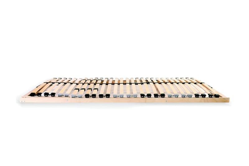 Sängyn sälepohja 28 säleellä 7 vyöhykettä 100x200 cm - Ruskea - Huonekalut - Sänky - Sängyn lisävarusteet & sängynpäädyt - Sälepohjat