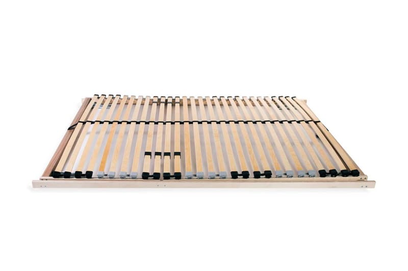Sängyn sälepohja 28 säleellä 7 vyöhykettä 100x200 cm - Ruskea - Huonekalut - Sänky - Sängyn lisävarusteet & sängynpäädyt - Sälepohjat
