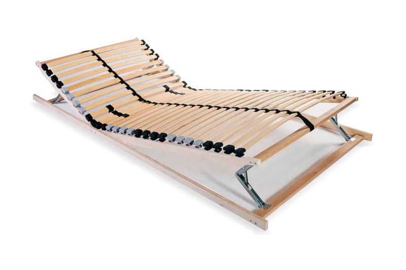 Sängyn sälepohja 28 säleellä 7 vyöhykettä 80x200 cm - Ruskea - Huonekalut - Sänky - Sängyn lisävarusteet & sängynpäädyt - Sälepohjat