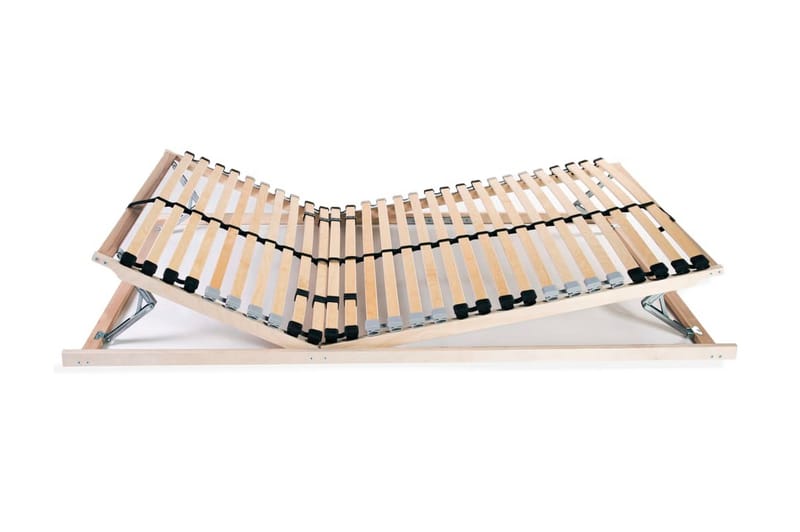 Sängyn sälepohja 28 säleellä 7 vyöhykett�ä 80x200 cm - Ruskea - Huonekalut - Sänky - Sängyn lisävarusteet & sängynpäädyt - Sälepohjat