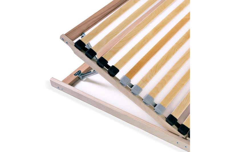 Sängyn sälepohja 28 säleellä 7 vyöhykettä 80x200 cm - Ruskea - Huonekalut - Sänky - Sängyn lisävarusteet & sängynpäädyt - Sälepohjat