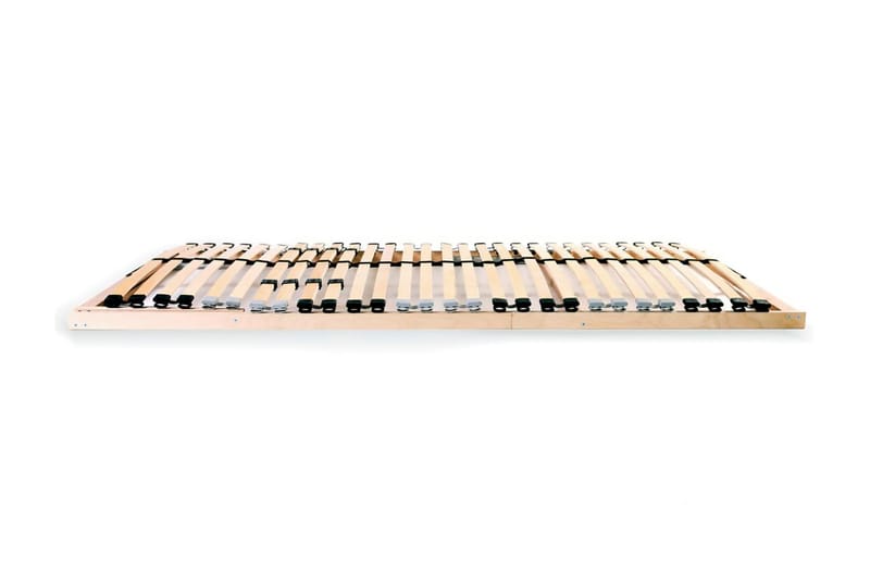Sängyn sälepohja 28 säleellä 7 vyöhykettä 90x200 cm - Ruskea - Huonekalut - Sänky - Sängyn lisävarusteet & sängynpäädyt - Sälepohjat