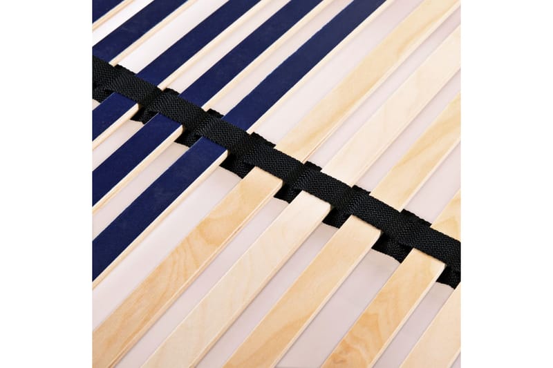 Sängyn sälepohja 42 säleellä 7 vyöhykettä 100x200 cm - Sininen - Huonekalut - Sänky - Sängyn lisävarusteet & sängynpäädyt - Sälepohjat