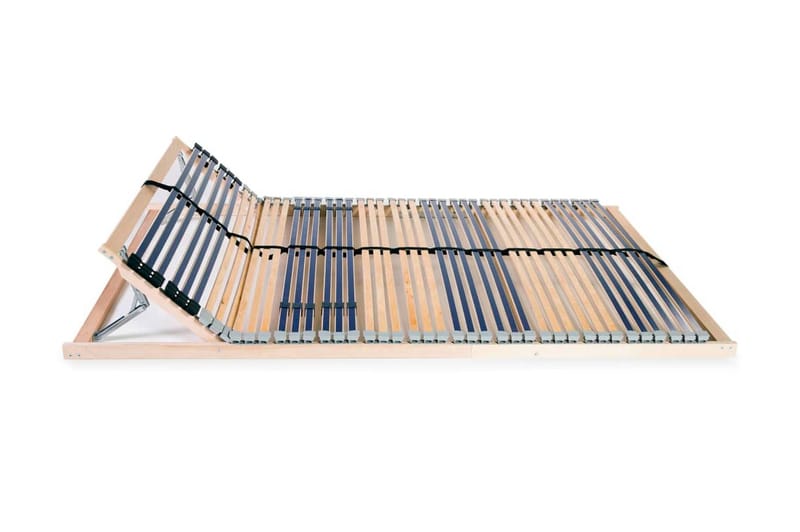 Sängyn sälepohja 42 säleellä 7 vyöhykettä 140x200 cm - Sininen - Huonekalut - Sänky - Sängyn lisävarusteet & sängynpäädyt - Sälepohjat