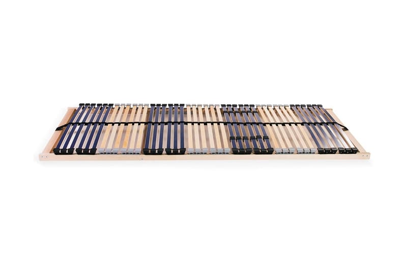 Sängyn sälepohja 42 säleellä 7 vyöhykettä 80x200 cm - Ruskea - Huonekalut - Sänky - Sängyn lisävarusteet & sängynpäädyt - Sälepohjat