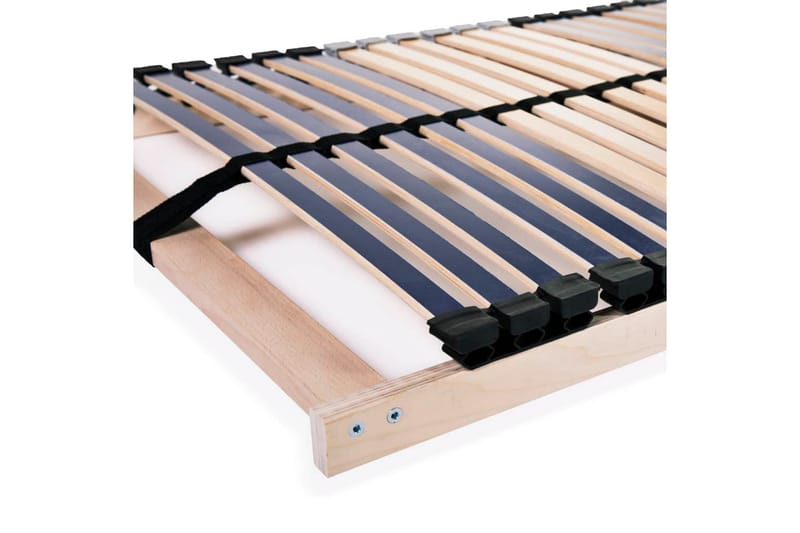 Sängyn sälepohja 42 säleellä 7 vyöhykettä 90x200 cm - Sininen - Huonekalut - Sänky - Sängyn lisävarusteet & sängynpäädyt - Sälepohjat