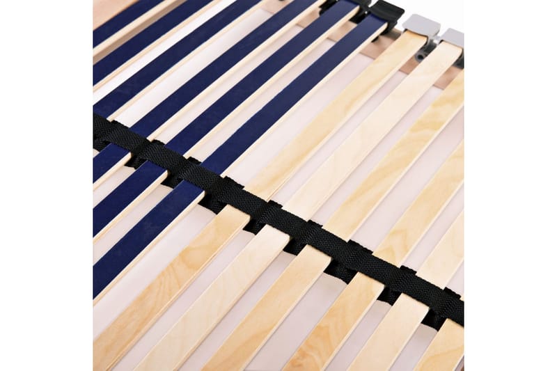 Sängyn sälepohja 42 säleellä 7 vyöhykettä 90x200 cm - Sininen - Huonekalut - Sänky - Sängyn lisävarusteet & sängynpäädyt - Sälepohjat