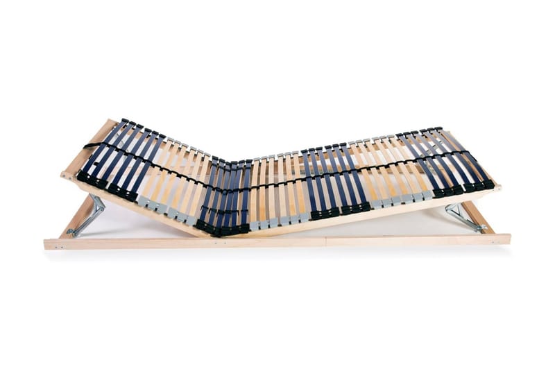 Sängyn sälepohja 42 säleellä 7 vyöhykettä 90x200 cm - Sininen - Huonekalut - Sänky - Sängyn lisävarusteet & sängynpäädyt - Sälepohjat
