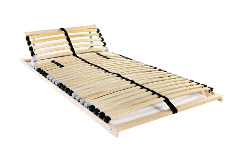 Sängyn sälepohjat 2 kpl 28 säleellä 7 vyöhykettä 80x200 cm - Huonekalut - Sänky - Sängyn lisävarusteet & sängynpäädyt - Sälepohjat