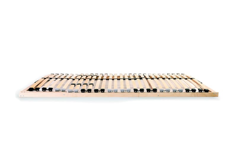 Sängyn sälepohjat 2 kpl 28 säleellä 7 vyöhykettä 90x200 cm - Huonekalut - Sänky - Sängyn lisävarusteet & sängynpäädyt - Sälepohjat