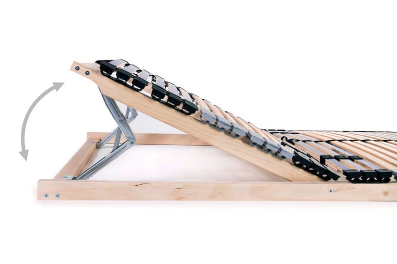 Sängyn sälepohjat 2 kpl 42 säleellä 7 vyöhykettä 70x200 cm - Huonekalut - Sänky - Sängyn lisävarusteet & sängynpäädyt - Sälepohjat