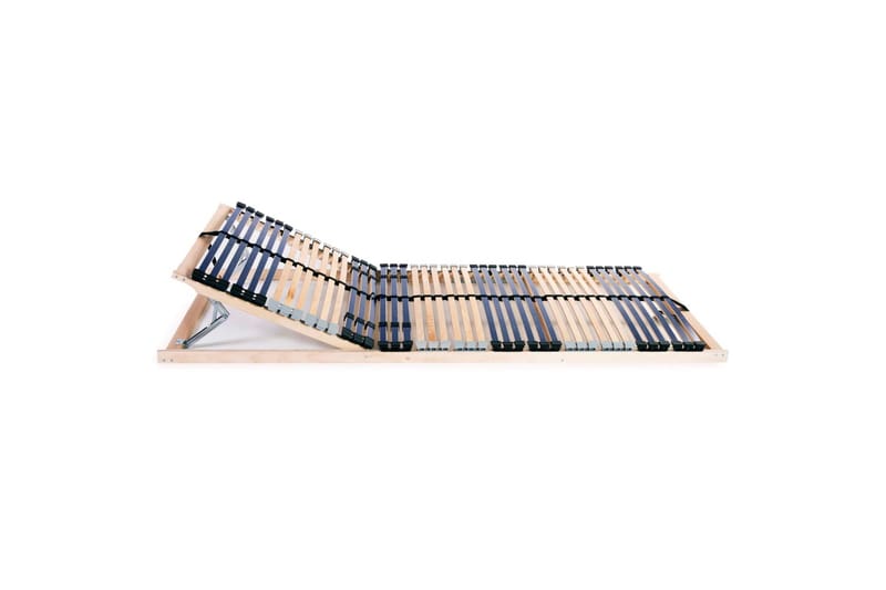 Sängyn sälepohjat 2 kpl 42 säleellä 7 vyöhykettä 80x200 cm - Ruskea - Huonekalut - Sänky - Sängyn lisävarusteet & sängynpäädyt - Sälepohjat