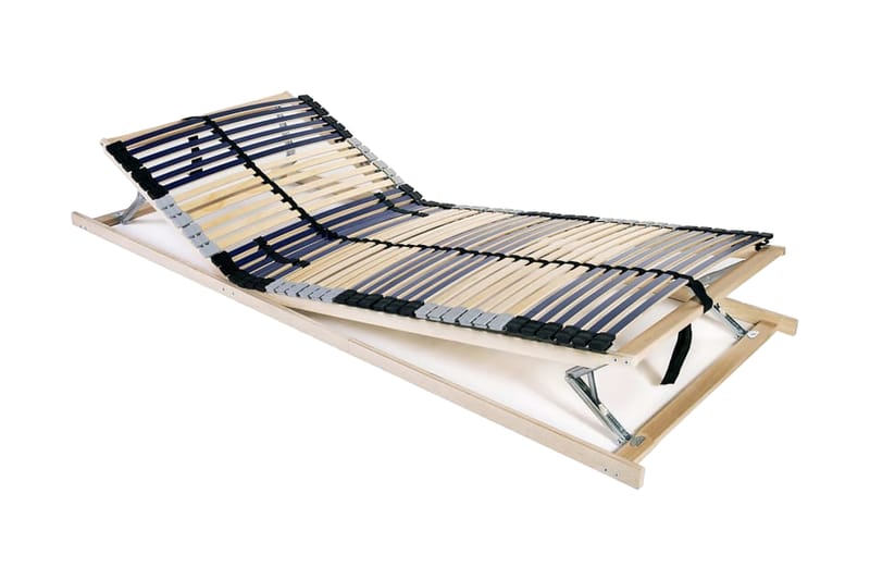 Sängyn sälepohjat 2 kpl 42 säleellä 7 vyöhykettä 80x200 cm - Huonekalut - Sänky - Sängyn lisävarusteet & sängynpäädyt - Sälepohjat