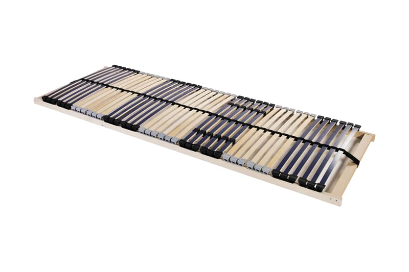 Sängyn sälepohjat 2 kpl 42 säleellä 7 vyöhykettä 90x200 cm - Huonekalut - Sänky - Sängyn lisävarusteet & sängynpäädyt - Sälepohjat