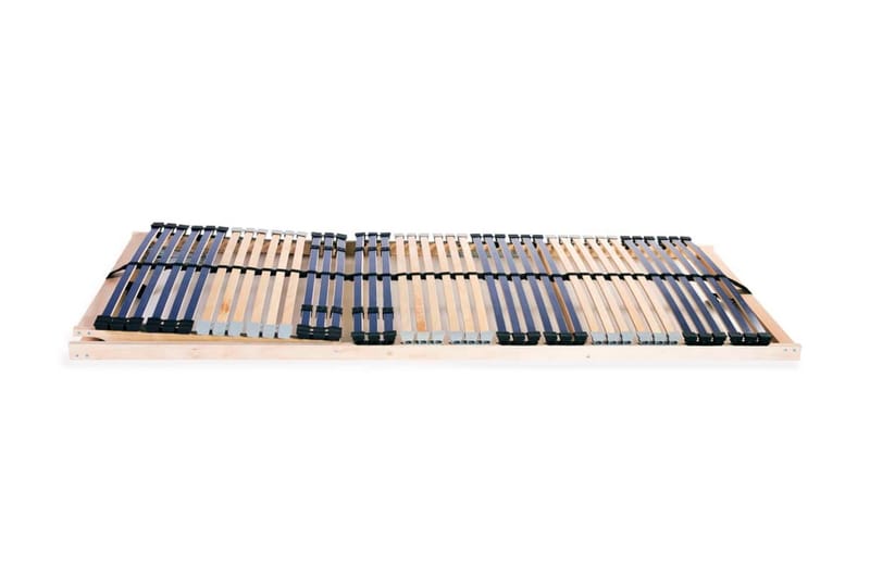Sängyn sälepohjat 2 kpl 42 säleellä 7 vyöhykettä 90x200 cm - Huonekalut - Sänky - Sängyn lisävarusteet & sängynpäädyt - Sälepohjat