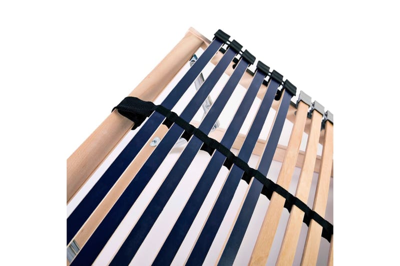 Sängyn sälepohjat 2 kpl 42 säleellä 7 vyöhykettä 90x200 cm - Huonekalut - Sänky - Sängyn lisävarusteet & sängynpäädyt - Sälepohjat