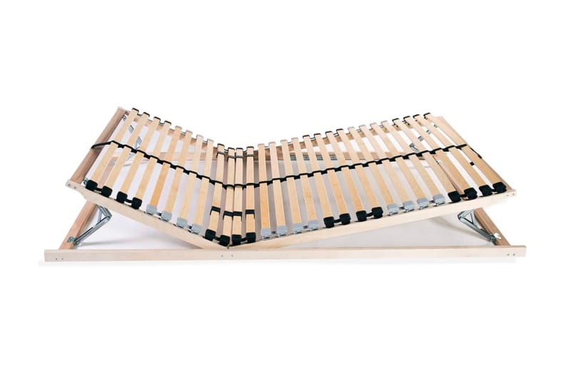 Sängyn sälepohjat 2 kpl 28 säleellä 7 vyöhykettä 70x200 cm - Huonekalut - Sänky - Sängyn lisävarusteet & sängynpäädyt - Sälepohjat