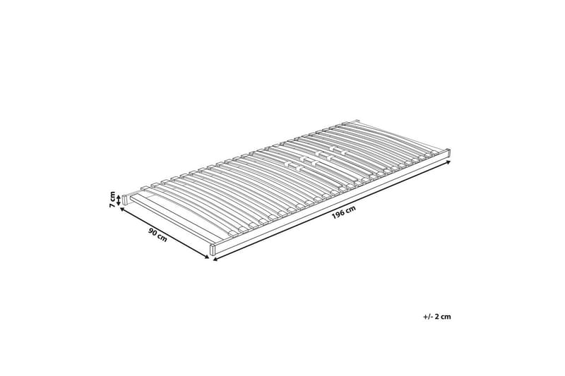 Sängyn pohja säleillä Vouziers - 90x200 cm - Huonekalut - Sänky - Sängyn lis ävarusteet & sängynpäädyt - Sälepohjat