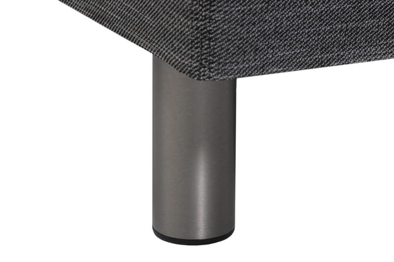 Sängynjalat 16 cm 4-pak Harjattu Metall - Huonekalut - Sänky - Sängyn lisävarusteet & sängynpäädyt - Sängynjalka