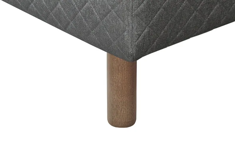 Sängynjalka 4-pakkaus Sundborn Pähkinä, 21 cm