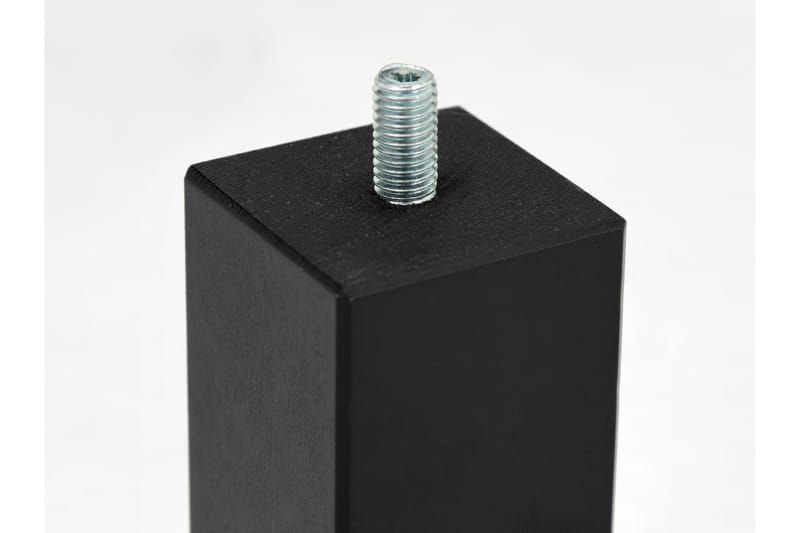 Sängynjalka Lucky 15 cm - Musta 4 kpl - Huonekalut - Sänky - Sängyn lisävarusteet & sängynpäädyt - Sängynjalka