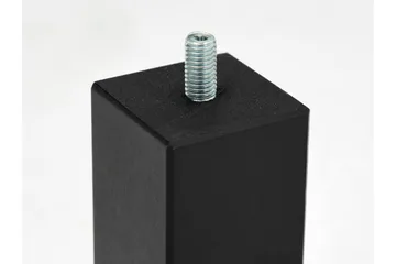 Sängynjalka Lucky 15 cm - Musta 4 kpl - Huonekalut - Sänky - Sängyn lisävarusteet & sängynpäädyt - Sängynjalka