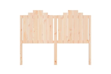 Sängynpääty 141x4x110 cm täysi mänty - Ruskea - Huonekalut - Sänky - Sängyn lisävarusteet & sängynpäädyt - Sängynpääty