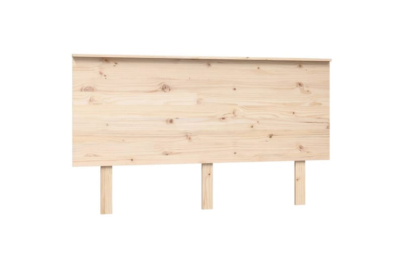 Sängynpääty 144x6x82,5 cm täysi mänty - Ruskea - Huonekalut - Sänky - Sängyn lisävarusteet & sängynpäädyt - Sängynpääty