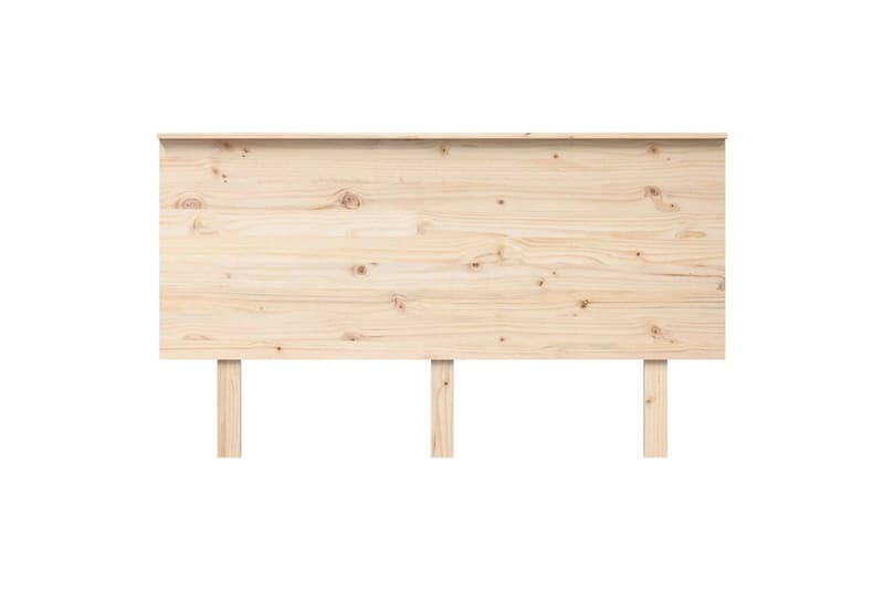 Sängynpääty 144x6x82,5 cm täysi mänty - Ruskea - Huonekalut - Sänky - Sängyn lisävarusteet & sängynpäädyt - Sängynpääty