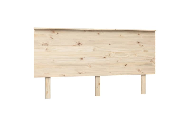 Sängynpääty 154x6x82,5 cm täysi mänty - Ruskea - Huonekalut - Sänky - Sängyn lisävarusteet & sängynpäädyt - Sängynpääty