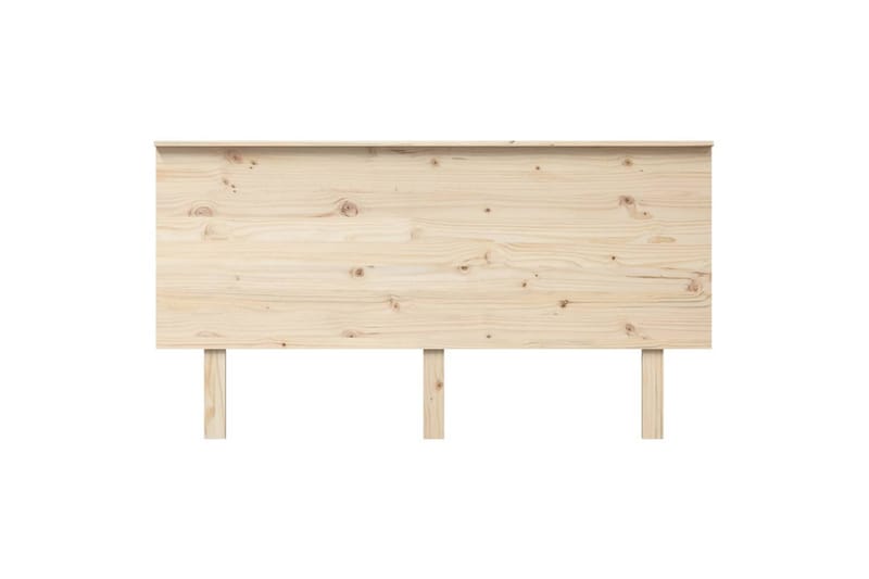 Sängynpääty 154x6x82,5 cm täysi mänty - Ruskea - Huonekalut - Sänky - Sängyn lisävarusteet & sängynpäädyt - Sängynpääty