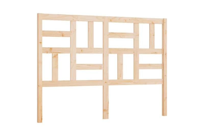 Sängynpääty 156x4x104 cm täysi mänty - Ruskea - Huonekalut - Sänky - Sängyn lisävarusteet & sängynpäädyt - Sängynpääty