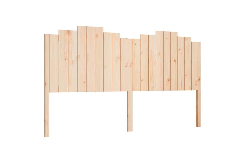 Sängynpääty 186x4x110 cm täysi mänty - Ruskea - Huonekalut - Sänky - Sängyn lisävarusteet & sängynpäädyt - Sängynpääty